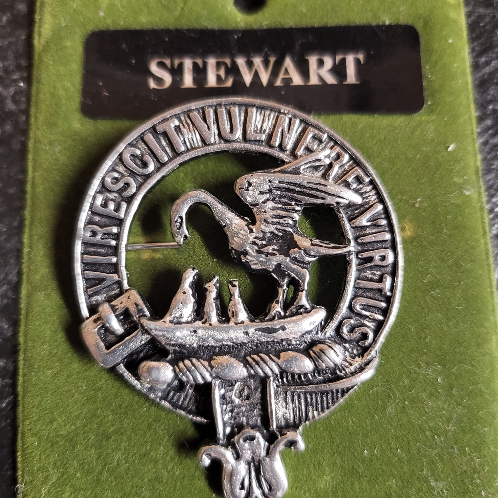 Stewart Clan Crest Badge